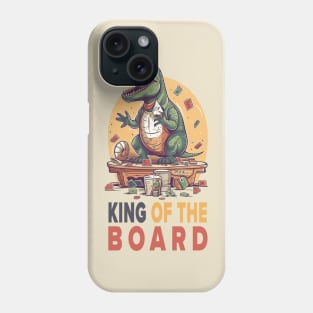 T-REX - King of the board Phone Case