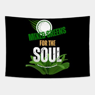 Golf Greens For The Soul Tapestry