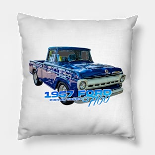 1957 Ford F100 Pickup Truck Pillow