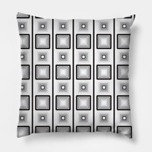 Square Geometric Pattern Pillow