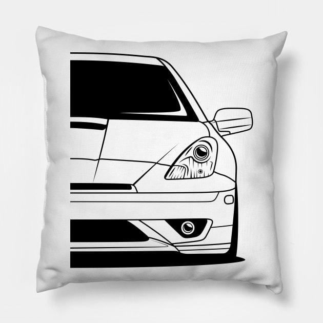 Front Celica JDM Pillow by GoldenTuners