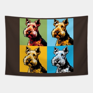 Welsh Terrier Pop Art - Dog Lovers Tapestry