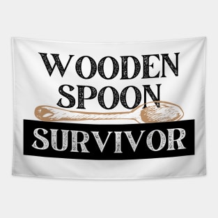 Wooden Spoon Survivor Tapestry