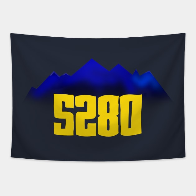 Denver Nuggets 5280 Tapestry by BossGriffin