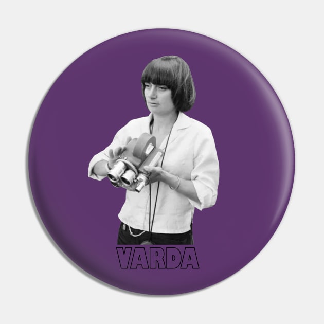 A young Agnes Varda Pin by Nefarioso