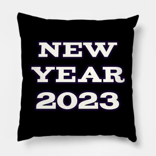 New Year's T-shirt Pillow