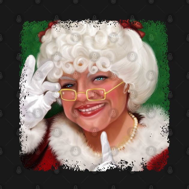 Cute Traditional Mrs. Santa Claus Fun by egcreations