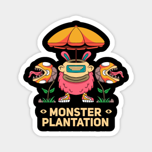 Monster Plantation Magnet