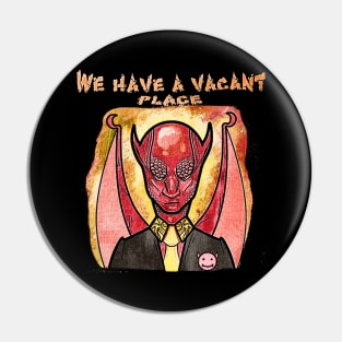 quarantined in hell Pin
