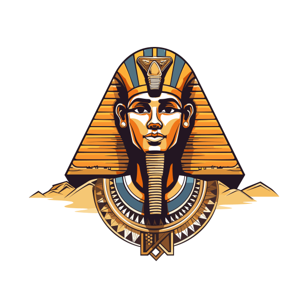 Ancient Egyptian, Pyramids Egyptian Majesty: Captivating Symbols of Ancient Culture by FK