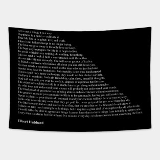 Elbert Hubbard Quotes Tapestry