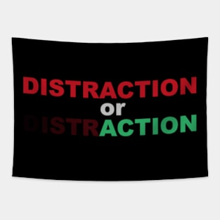 Distraction or action, motiv Tapestry