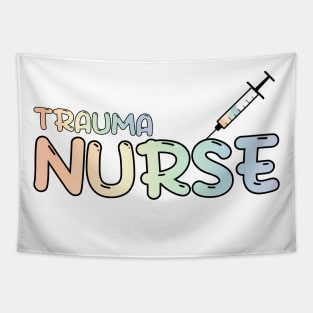 Trauma Nurse Rainbow Tapestry