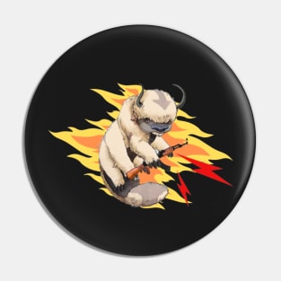 Appa With A Choppa The Last Airbender Pin