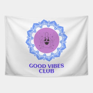 Good Vibes Club Tapestry