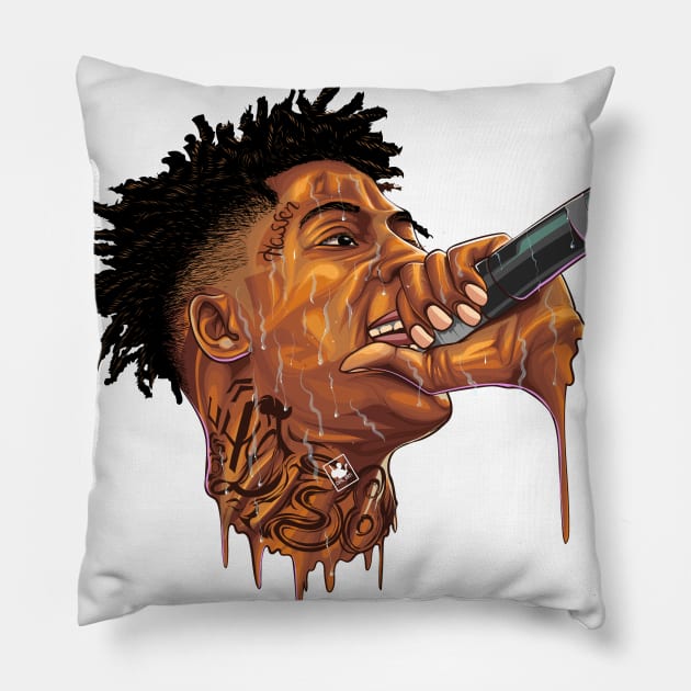 NBA  YOUNGBOY art Design T-Shirt Hoodie Stickers Pillow by Carlart1 🎨