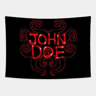 JOHN DOE logo Tapestry