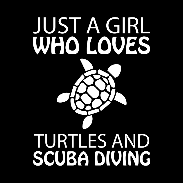 Girl Turtle scuba diving by Imutobi