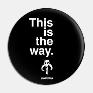 This the way (Dark) Pin