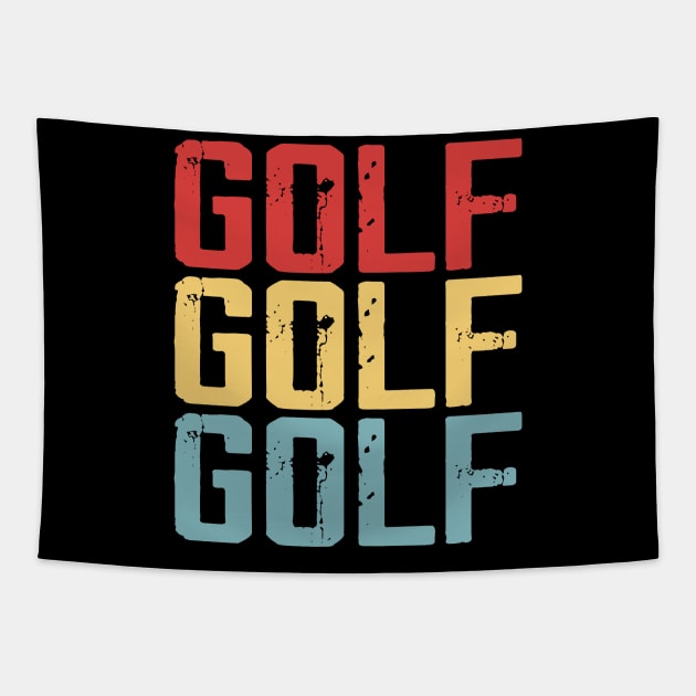 Golf T Shirt For Women Men Tapestry by Pretr=ty