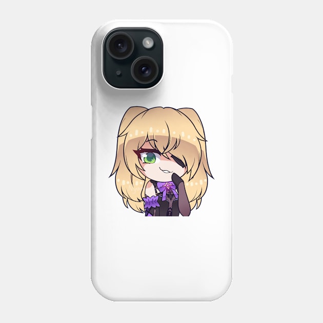 Chibi Fischl Phone Case by Nyanibun