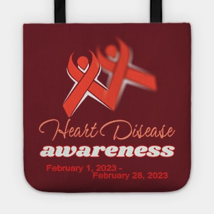 Heart disease awareness month Tote