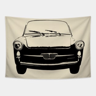 Autobianchi Bianchina 1960s classic car monoblock black Tapestry