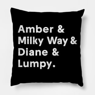 The Office Cats Names List Pillow