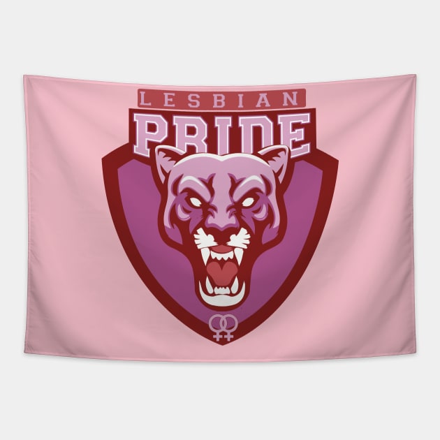 lesbian pride Tapestry by remerasnerds