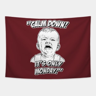 Calm Down! It's Only Monday! Tapestry