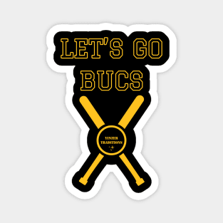 Lets Go Bucs Magnet