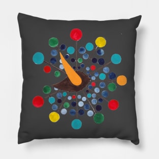 Gentry Ball Clock Bird Pillow