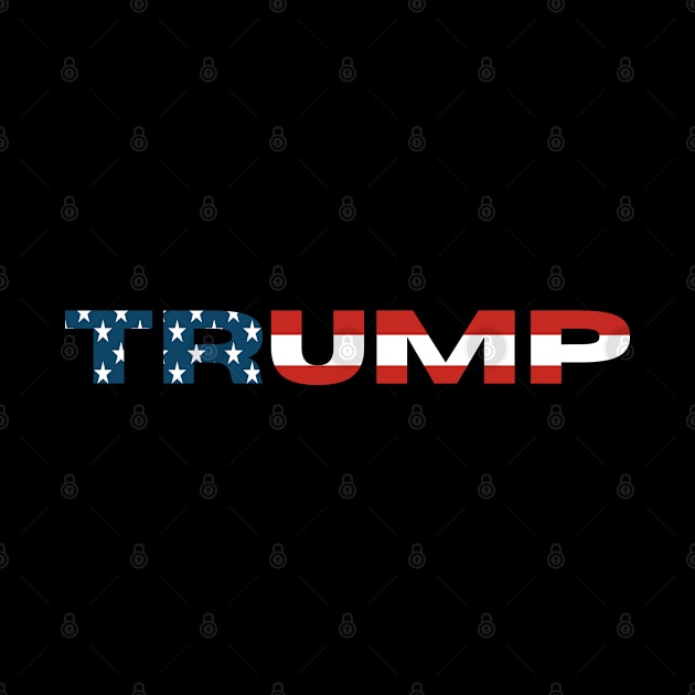 Trump American Flag by DesignsbyBryant
