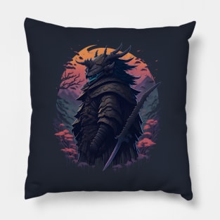 The Warriors Fierce Pillow