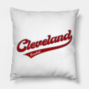 Cleveland Baseball Pillow