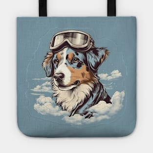 Aviator dog Tote