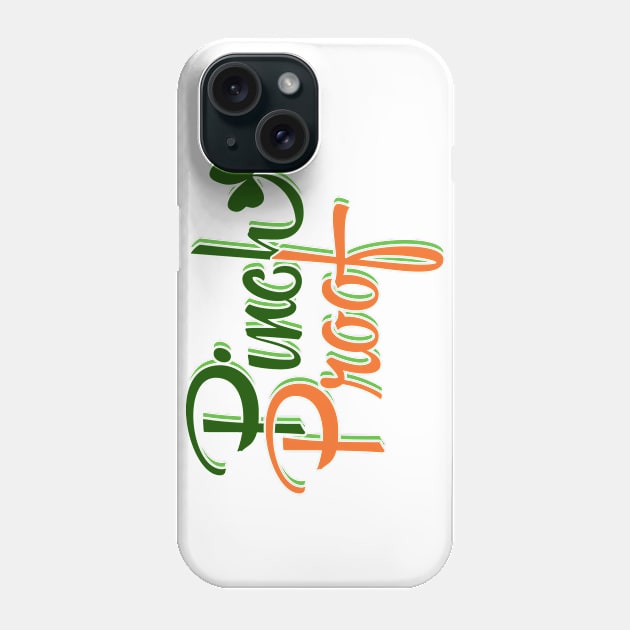 PINCH PROOF (green) Phone Case by nektarinchen