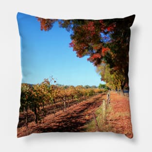 Autumn Sunshine in the Barossa Valley Pillow