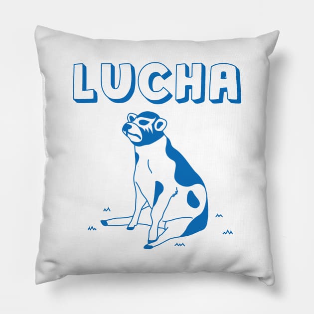 LUCHA#57 Pillow by RK58