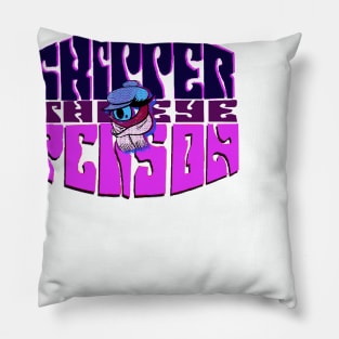 Skipper, the Eye Person Pillow