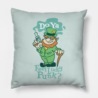 Leprechaun Luck: Armed and Dangerous Pillow