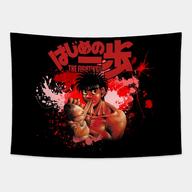 Vintage Japan Funny Gifts Tapestry by Skeleton. listening to music