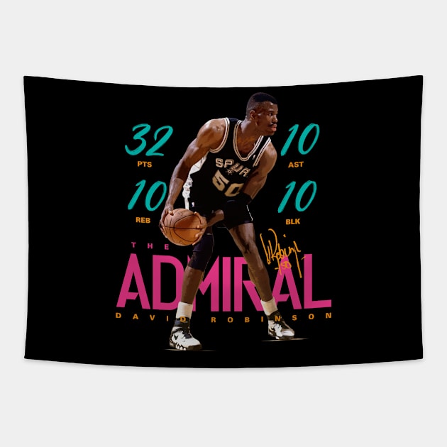 David Robinson Tapestry by Juantamad