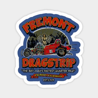 Fremont Dragstrip //Vintage // 60s Racing Magnet