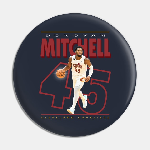 Donovan Mitchell Pin by BVHstudio