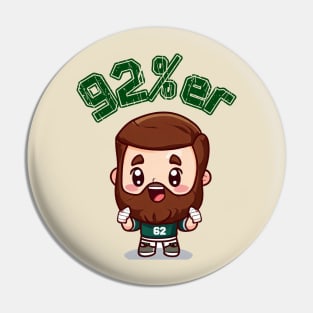 Jason Kelce 92% New Heights Kawaii Pin