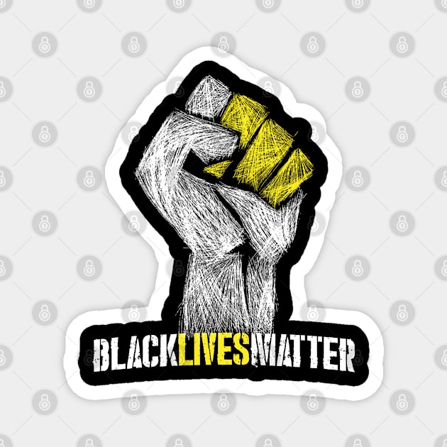 ✅ Black Lives Matter ✅ #BlackLivesMatter Howam Project Magnet by HOWAM PROJECT