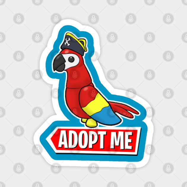 Adopt Me Pirate Parrot Adopt Me Magnet Teepublic - adopt me pets roblox parrot