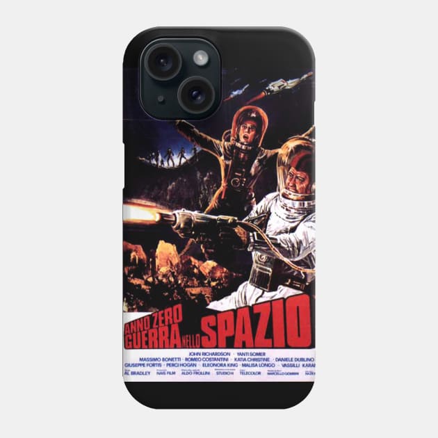 Classic Science Fiction Movie Poster - Battle of the Stars Phone Case by Starbase79