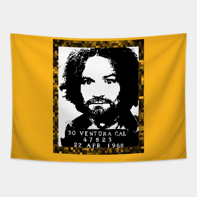 never trust a hippy Tapestry by Monarchy Happy Market